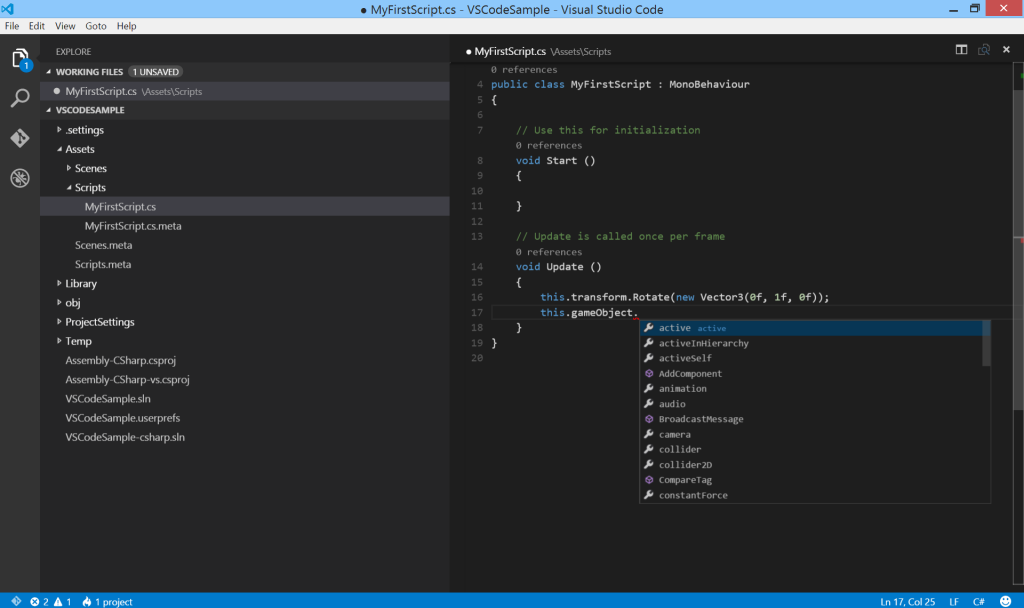 how to use visual studio code